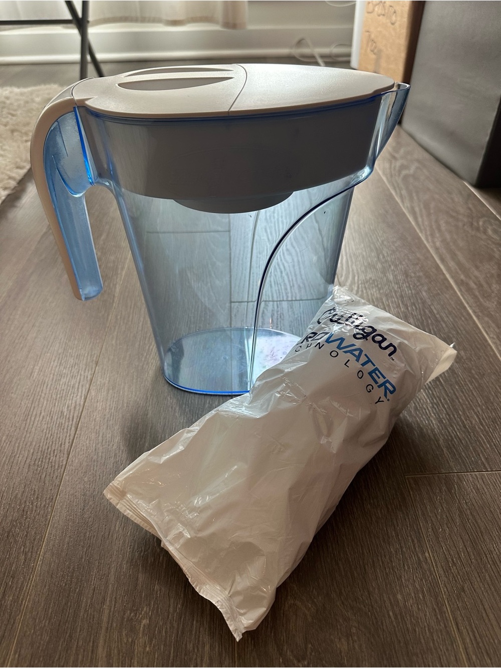 Zero Water Blue Water Filter Pitcher with Brand New Replacement Filter